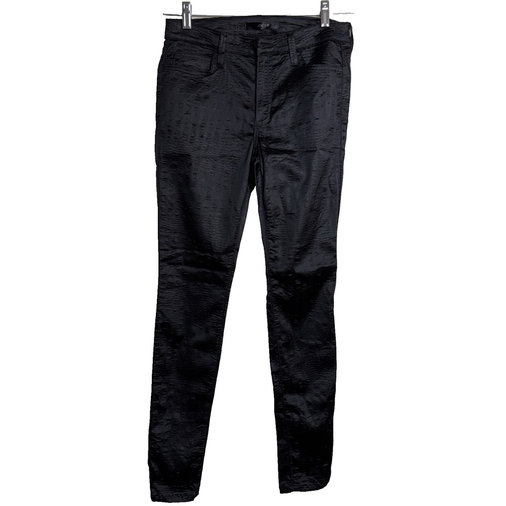 Joe's Jeans Millie 29 Womens Textured Wax Faux Leather Leggings Skinny Pants USA